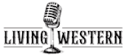 Living Western Podcast logo-wht